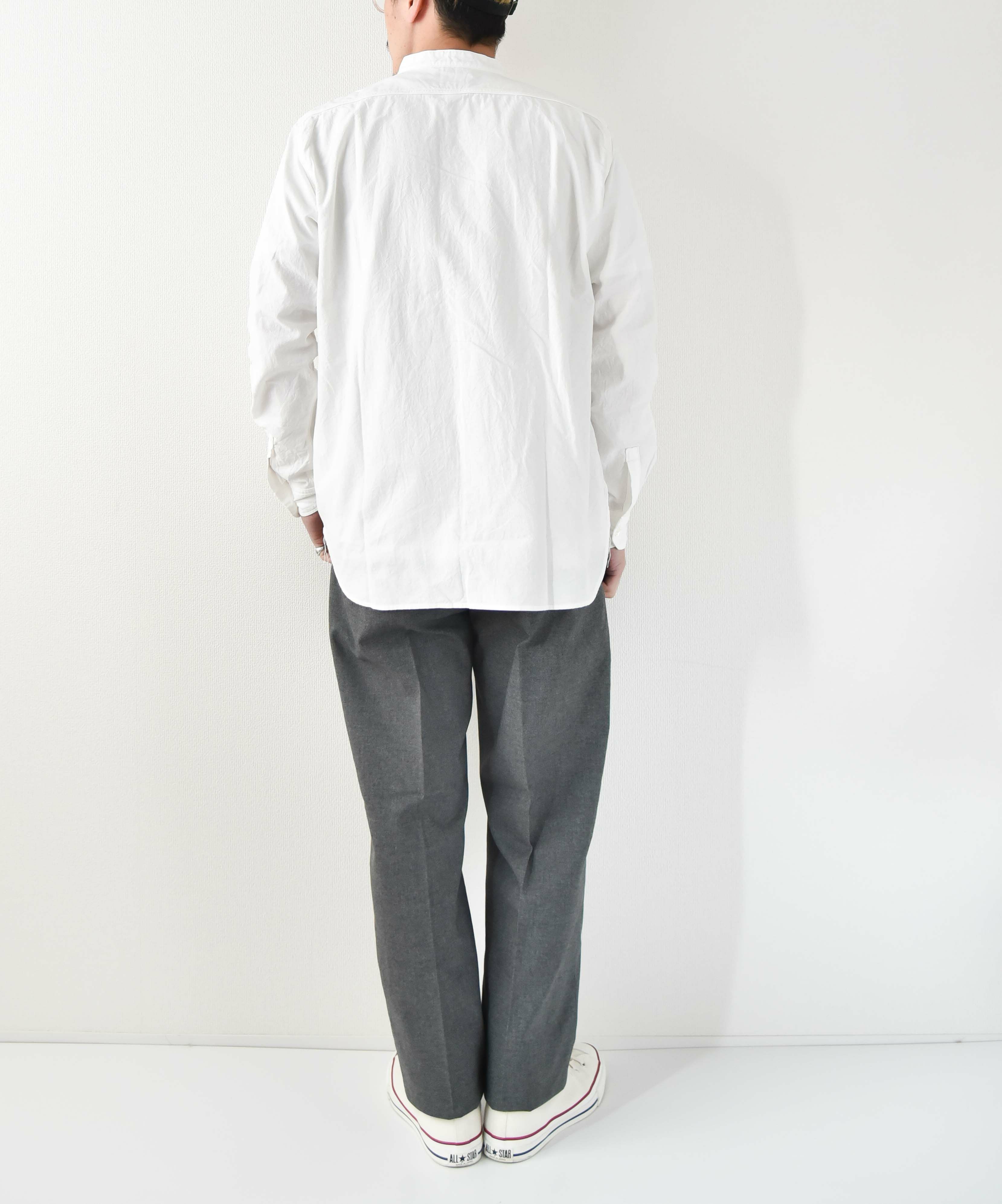  FOB FACTORY｜BAND COLLAR SHIRT [[F3429]][D]