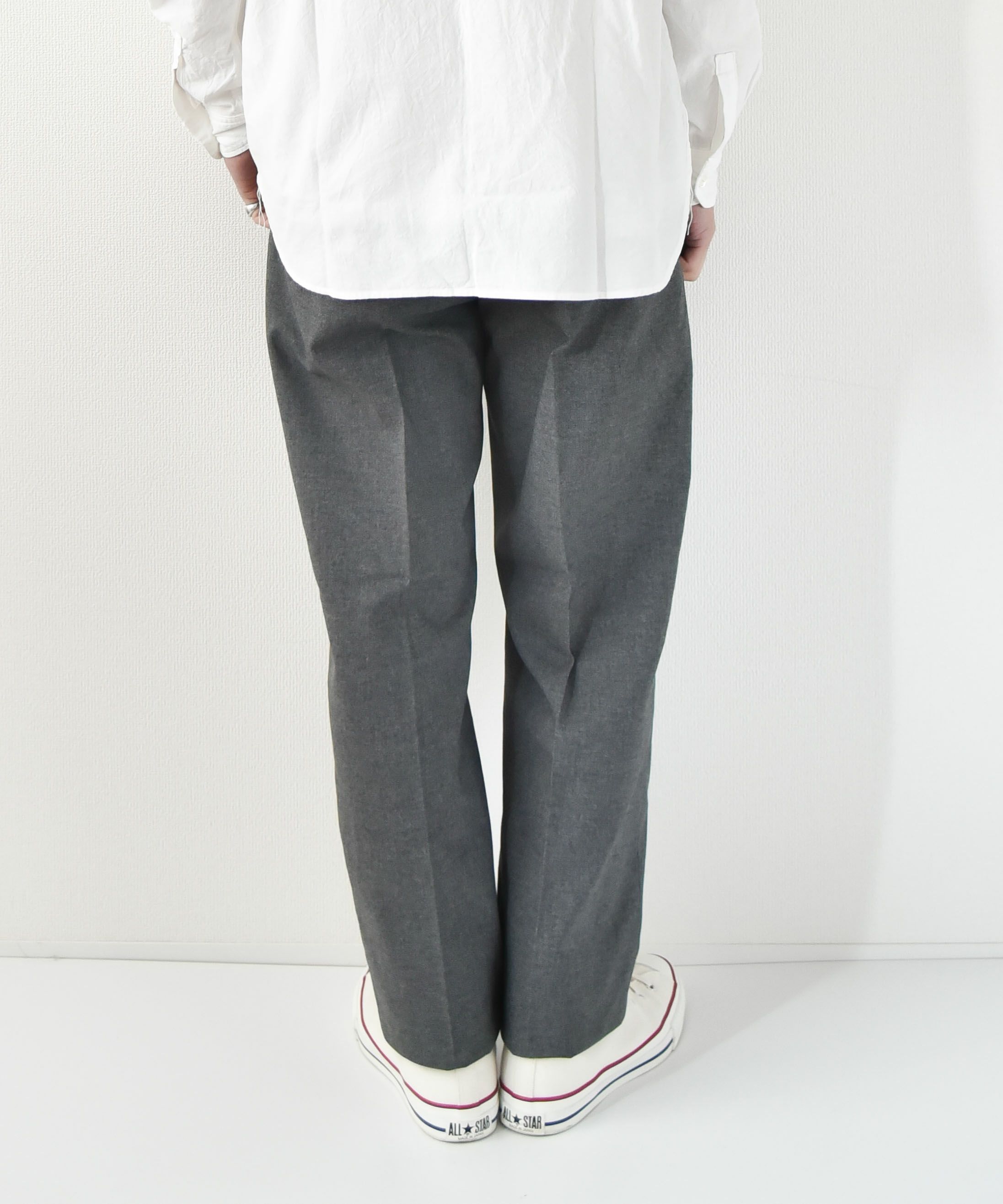 FOB FACTORY｜STA-PREST WIDE TROUSERS [[F0538]][D]