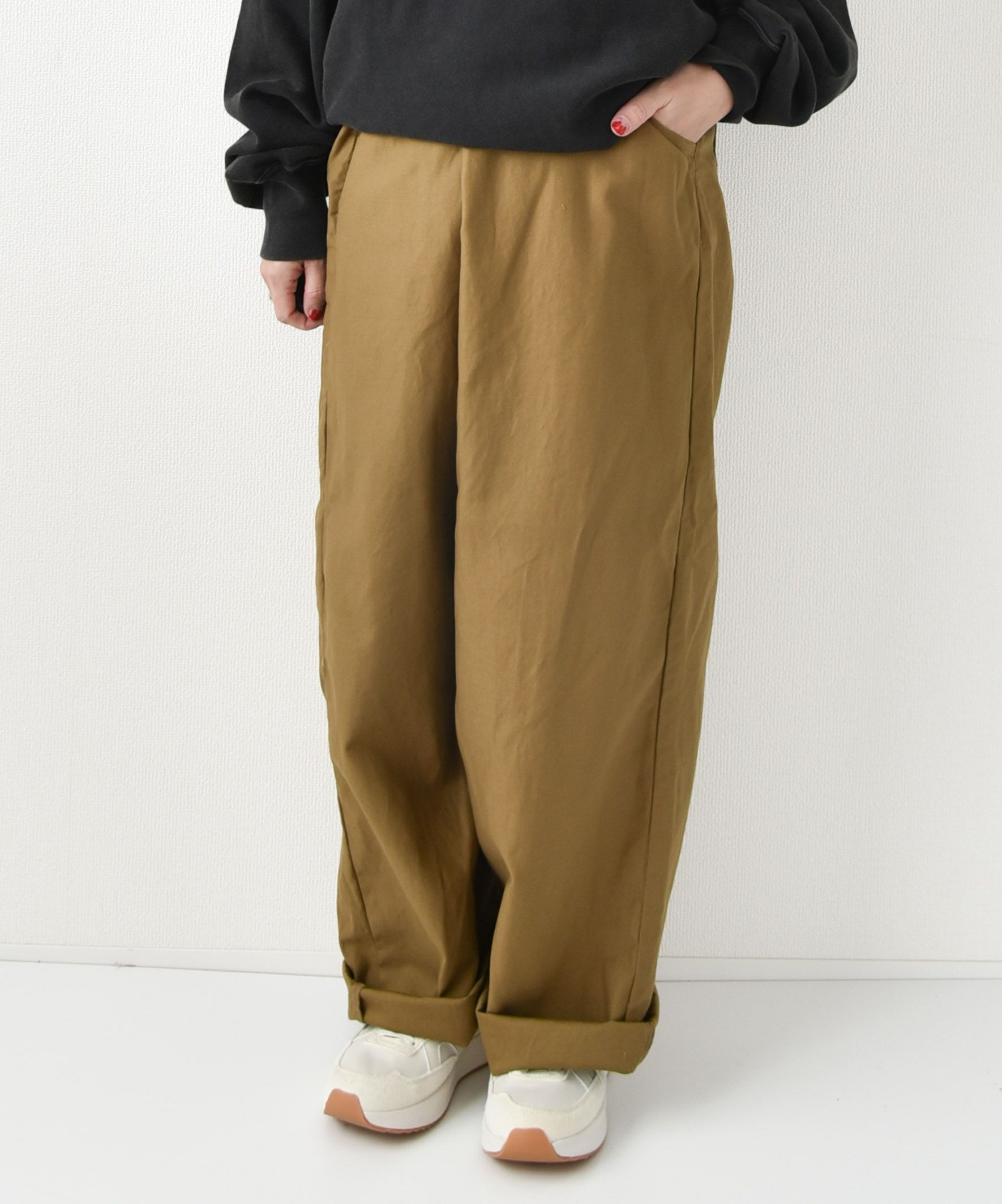 M.D.L.｜バックチノラップパンツ [[1314M]][D]