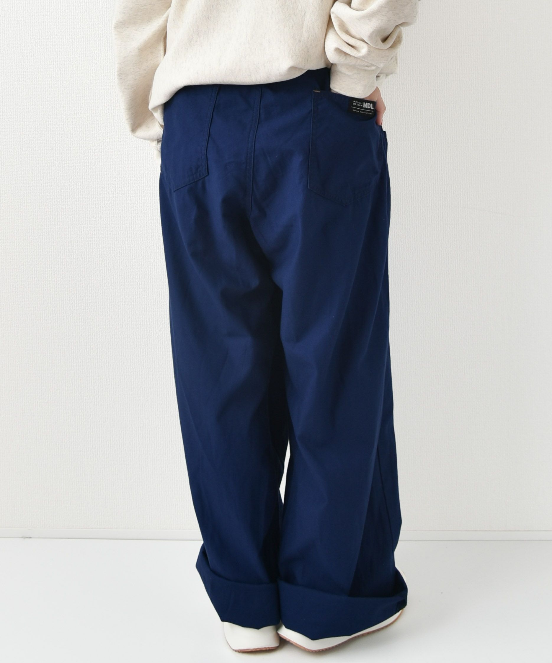 M.D.L.｜バックチノラップパンツ [[1314M]][D]