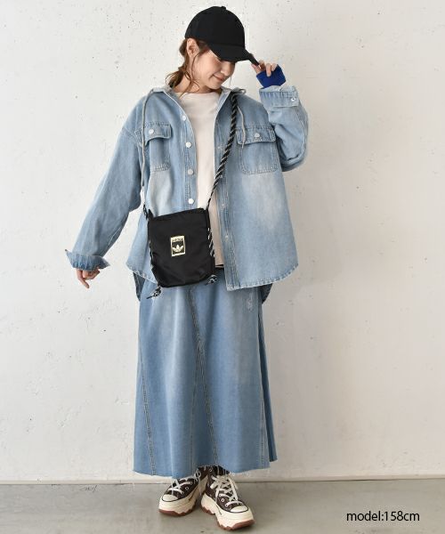 IN THE MARKET｜ピグメント裏毛フハク切替カットソー [[380-42]][C]