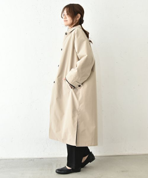 No18｜サイドスリットコート [[23429]][C]