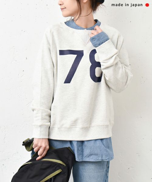 her.｜フロントプリントスウェット [[MTAH409-0107]][C]