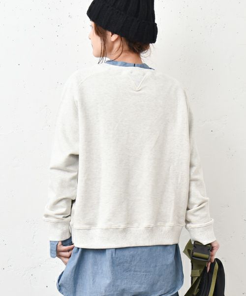 her.｜フロントプリントスウェット [[MTAH409-0107]][C]