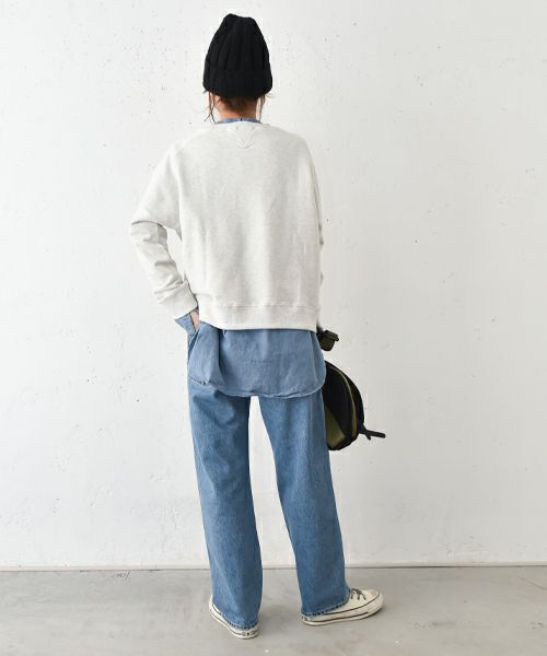 her.｜フロントプリントスウェット [[MTAH409-0107]][C]