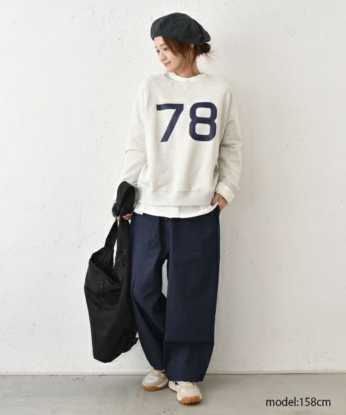 her.｜フロントプリントスウェット [[MTAH409-0107]][C]