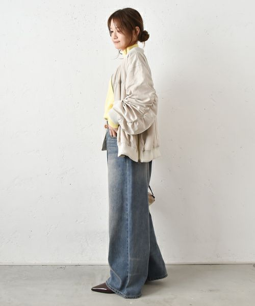 HUMS｜袖ギャザーブルゾン [[141024]][C]