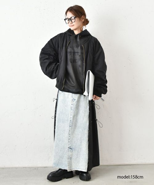 HUMS｜袖ギャザーブルゾン [[141024]][C]