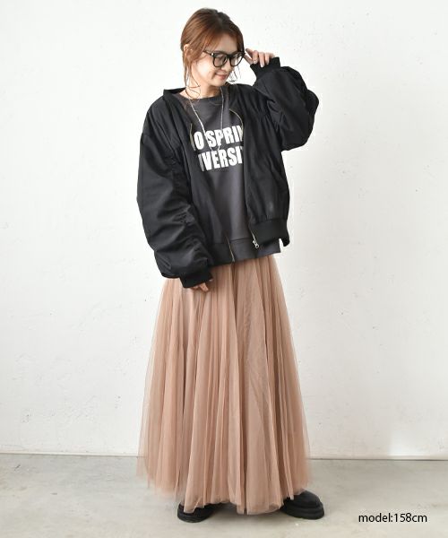 HUMS｜袖ギャザーブルゾン [[141024]][C]