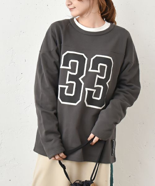 User name TOKYO.｜ナンバーロゴカットソー [[MUH103TBC]][C]