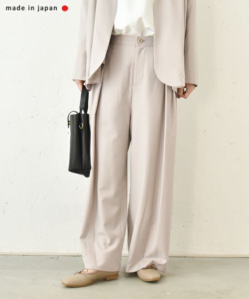 No18｜タックパンツ [[CE1PT240801A]][C]