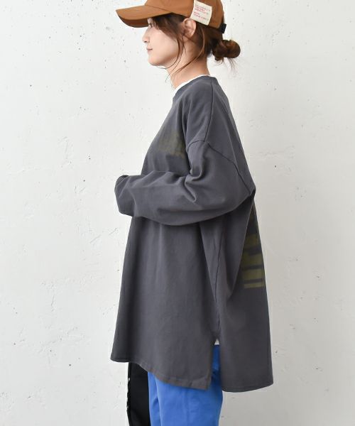 IN THE MARKET｜ロゴ入ビックTee [[C-2366]][C]