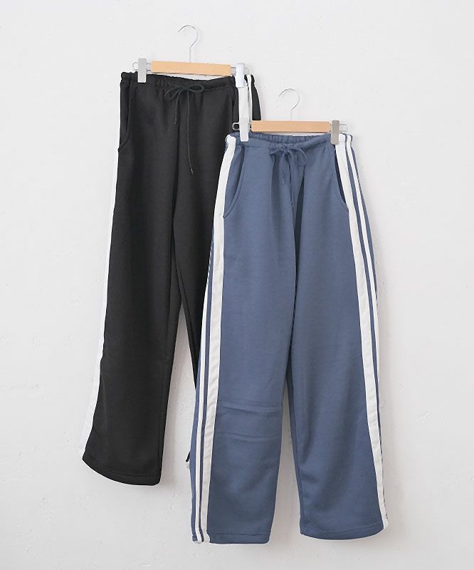  IN THE MARKET｜ライン入り裏起毛スウェットパンツ [[C-2377]][C]