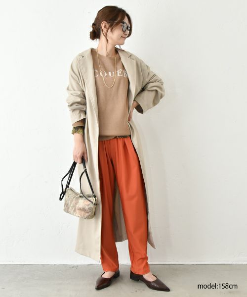 HUMS｜ロングトッパーコート [[HUM-053]][C]