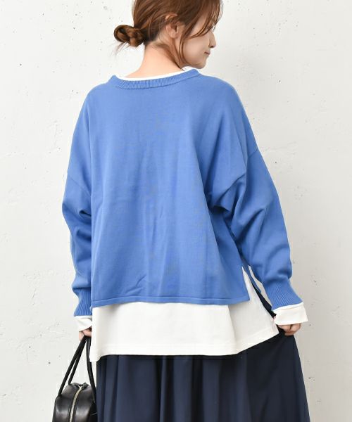 hagumu｜オーバーニット [[08083]][C]