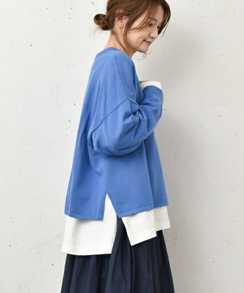 hagumu｜オーバーニット [[08083]][C]