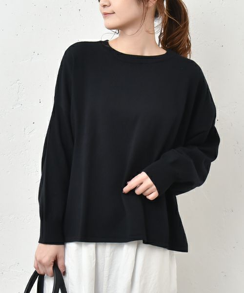 hagumu｜オーバーニット [[08083]][C]