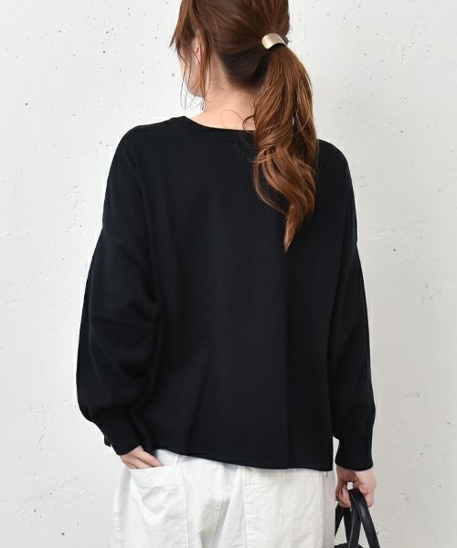 hagumu｜オーバーニット [[08083]][C]