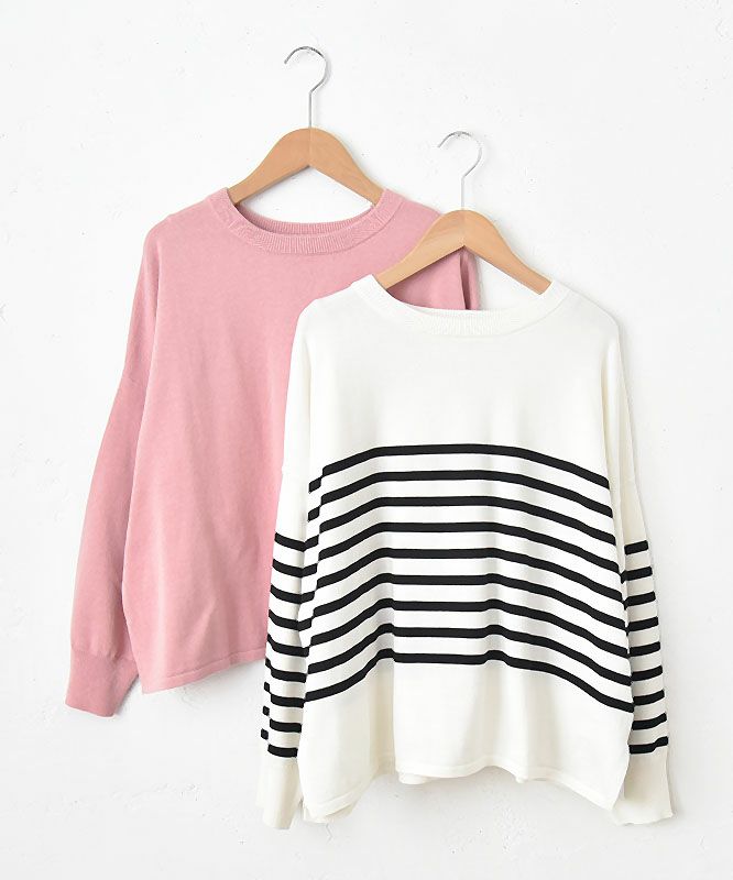  hagumu｜オーバーニット [[08083]][C]