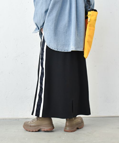 IN THE MARKET｜トラックラインスカート [[C-2343]][C]