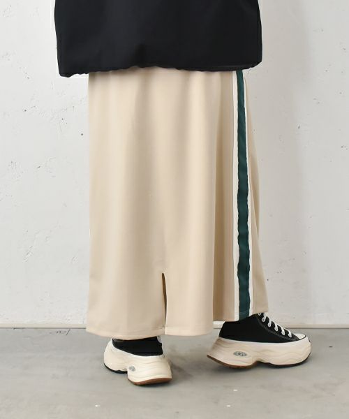 IN THE MARKET｜トラックラインスカート [[C-2343]][C]