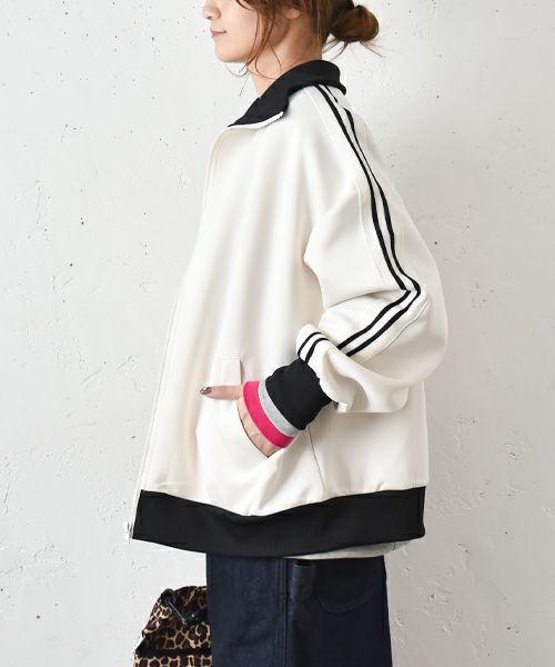 IN THE MARKET｜Wラインオーバートラックジャケット [[HU-866542]][C]