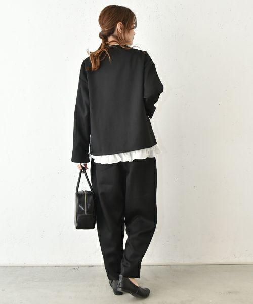 hagumu｜Vネックジャケット [[hag-138]][C]