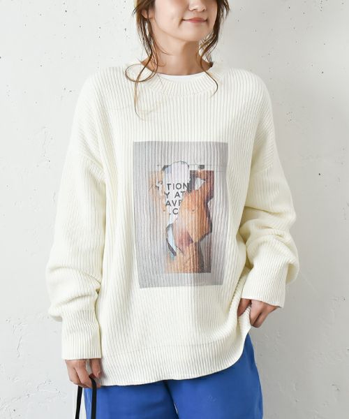 IN THE MARKET｜プリントプルオーバー [[HUG-6601S120]][C]