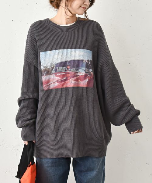 IN THE MARKET｜プリントプルオーバー [[HUG-6601S120]][C]