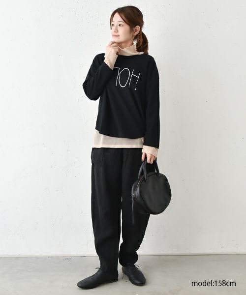 No18｜ロゴ長袖カットソー [[CE1CT250103]][C]