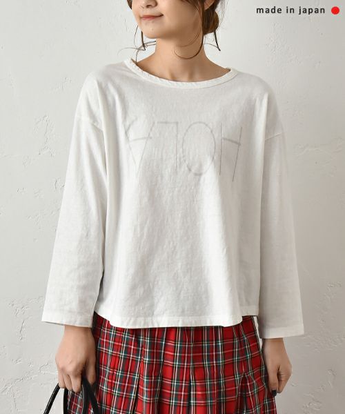 No18｜ロゴ長袖カットソー [[CE1CT250103]][C]