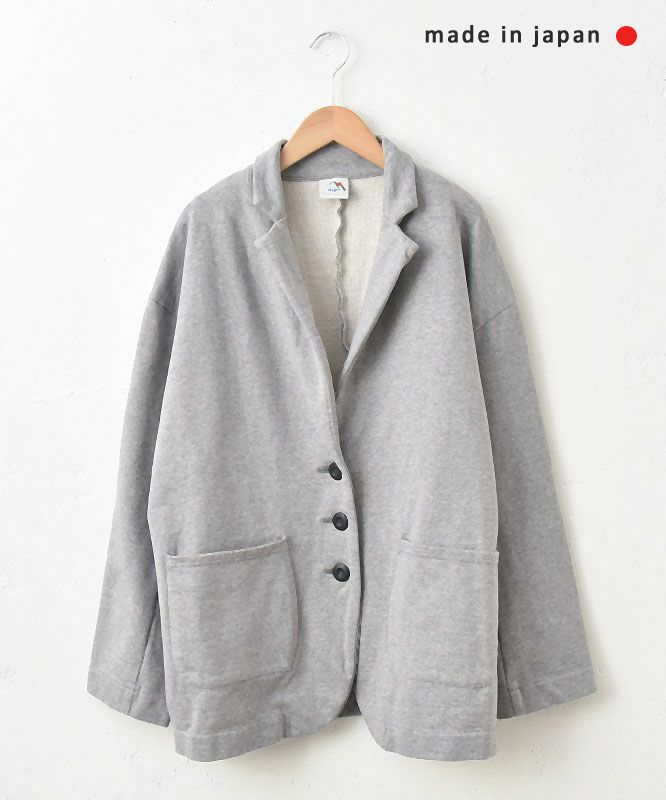 her.｜テーラードスウェットジャケット [[CE3JK250101]][C]