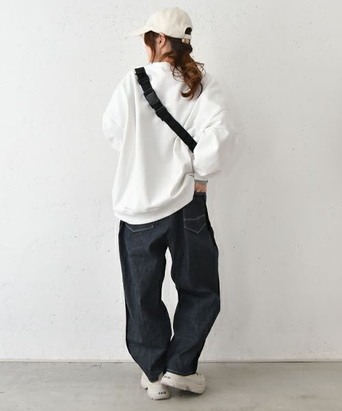 IN THE MARKET｜ロゴスウェット [[HU24-5205]][C]