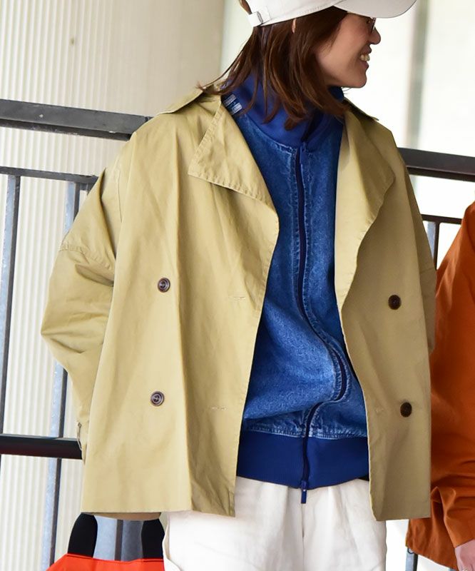 IN THE MARKET｜ショート丈トレンチコート [[C-2345]][C]