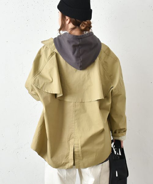 IN THE MARKET｜ショート丈トレンチコート [[C-2345]][C]