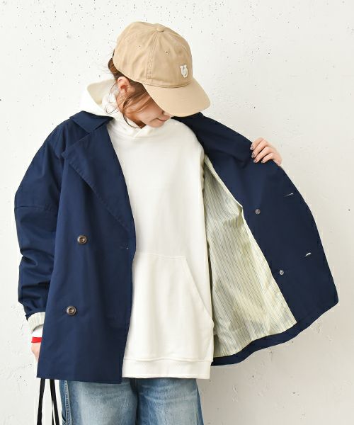 IN THE MARKET｜ショート丈トレンチコート [[C-2345]][C]