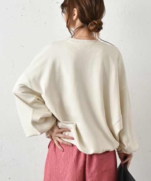 HUMS｜ボリュームスリーブカットソー [[C-5057]][C]
