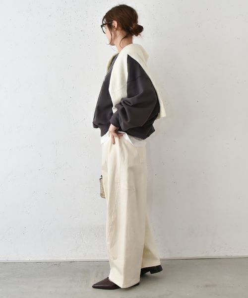 HUMS｜ボリュームスリーブカットソー [[C-5057]][C]