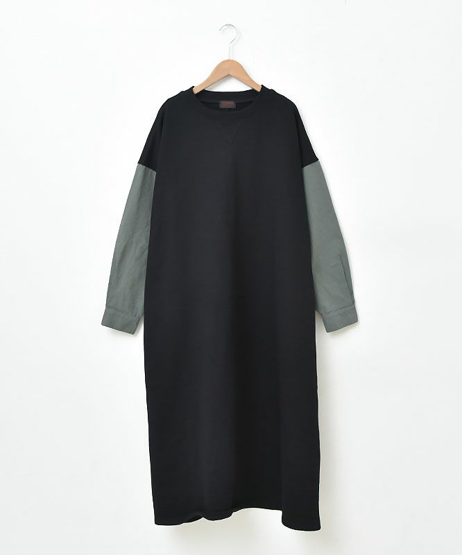 IN THE MARKET｜袖デザインスウェットワンピース [[IN-088]][C]