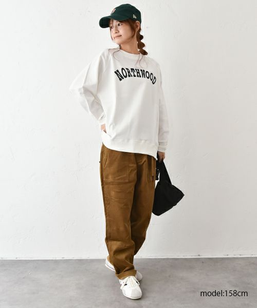 and quarter｜ロゴカットソー [[131299F]][C]