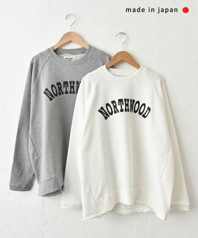  and quarter｜ロゴカットソー [[131299F]][C]