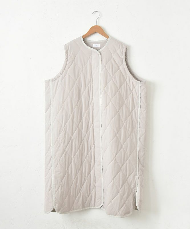 hagumu｜キルティングロングベスト [[hag-127]][C]