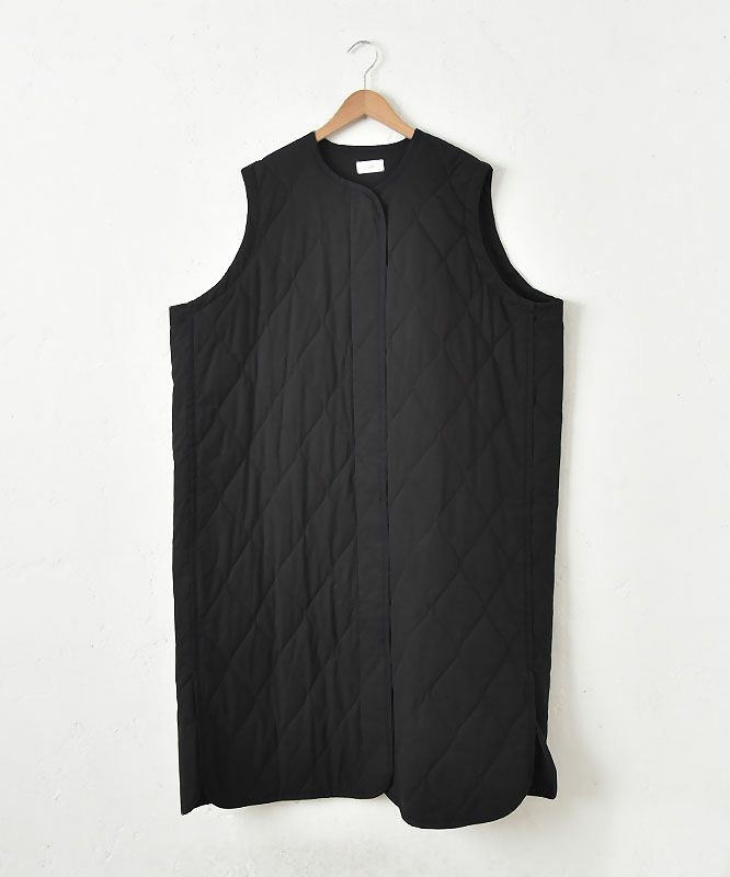 hagumu｜キルティングロングベスト [[hag-127]][C]