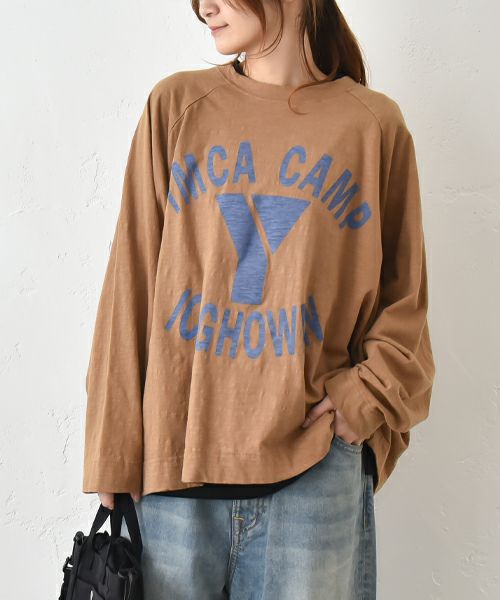 IN THE MARKET｜ロゴプリントロンTee [[C-2386]][C]