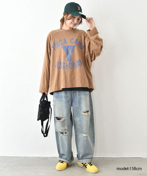 IN THE MARKET｜ロゴプリントロンTee [[C-2386]][C]