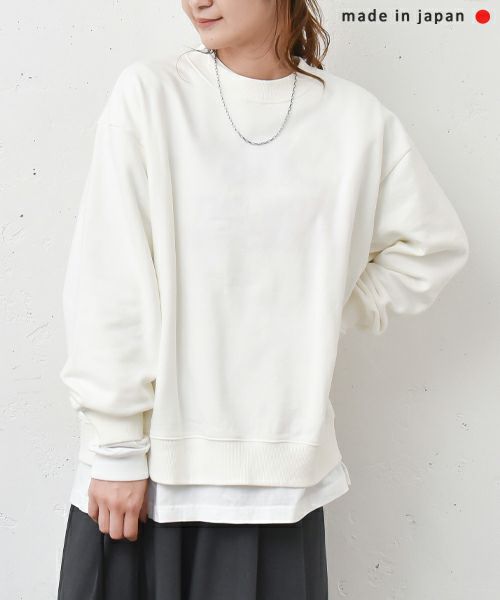 her.｜セントラル裏毛カットソー [[MA-1318]][C]