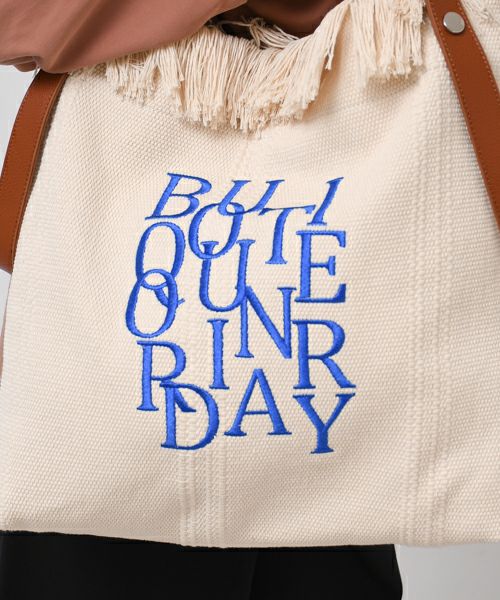 boutique ordinary｜2wayフリンジトート [[BO25-931A]][F