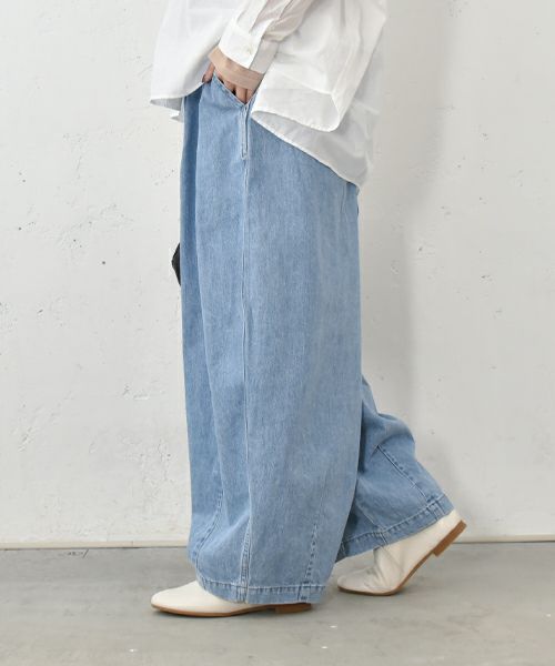 HARVESTY｜サーカスパンツ [[A11801-L.BLU]][C]