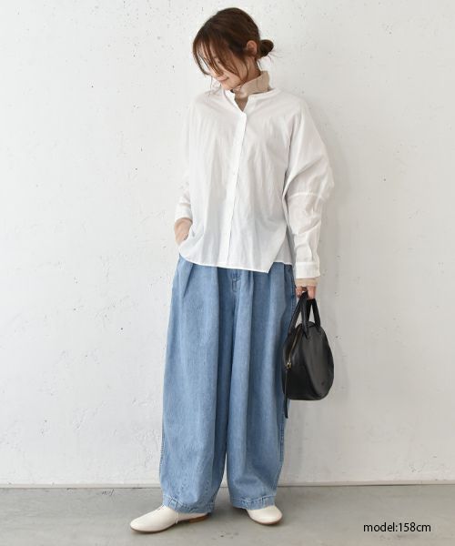HARVESTY｜サーカスパンツ [[A11801-L.BLU]][C]