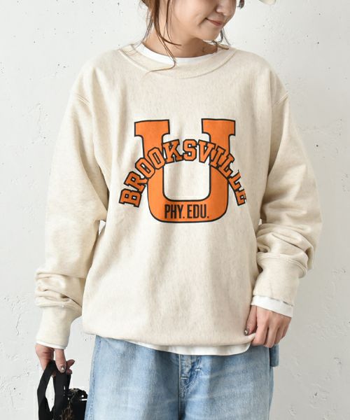 Champion｜リバースウェーブ クルーネックスウェットシャツ [[C3-B003]][C]